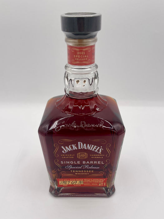 Jack Daniel's Single Barrel Special Release COY HILL Tennessee Whiskey 138.7 Proof Black Ink