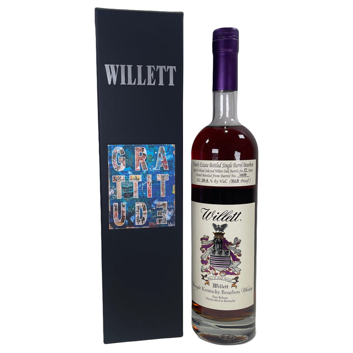Willett Family Estate Peter Tunney 'Hope, Courage, Gratitude' Artist Collaboration Set Straight Bourbon Whiskey