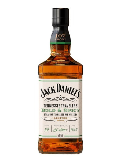 Jack Daniel's Tennessee Travelers 'Bold & Spicy' Straight Rye Whiskey