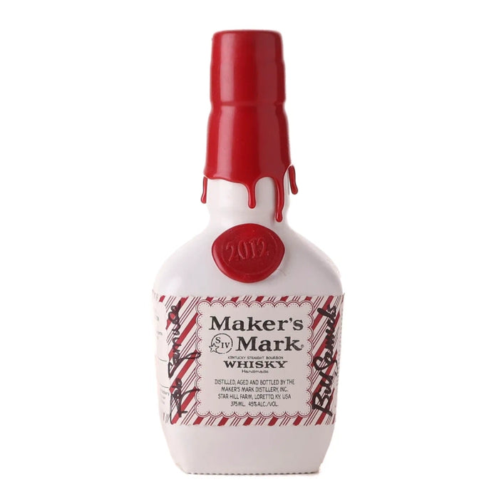 2012 Maker's Mark Christmas Limited Edition Kentucky Straight Bourbon Whisky Signed 375ml