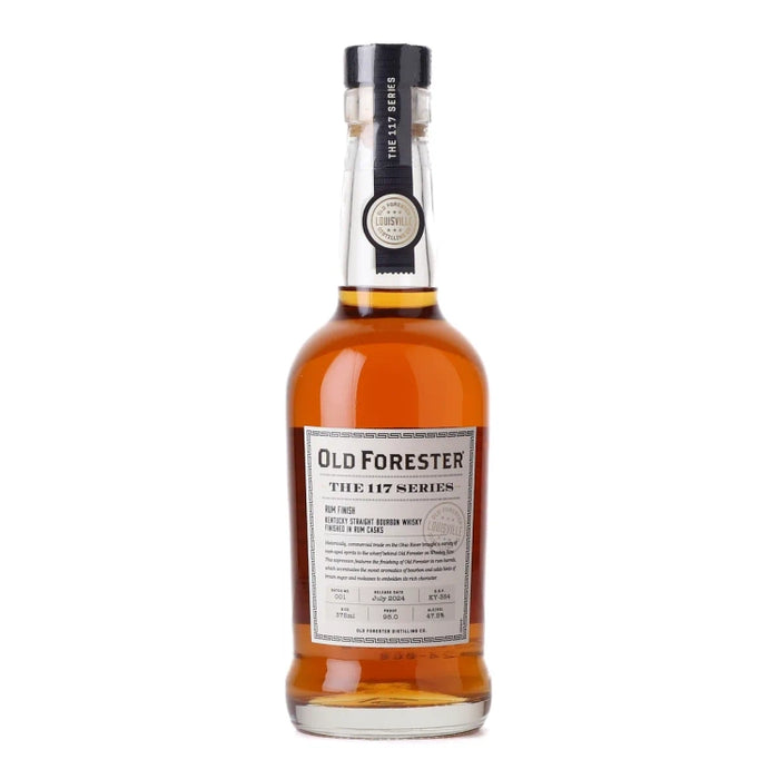 Old Forester The 117 Series Rum Cask Finish Batch 001 Kentucky Straight Bourbon Whiskey 375ml