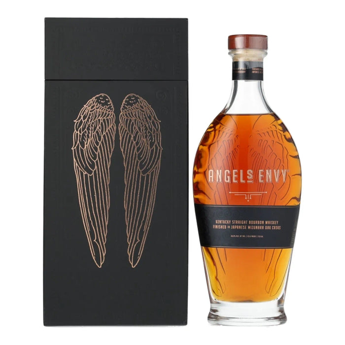 Angel's Envy Bourbon Whiskey Mizunara Oak Cask Finish 2020 - Cana