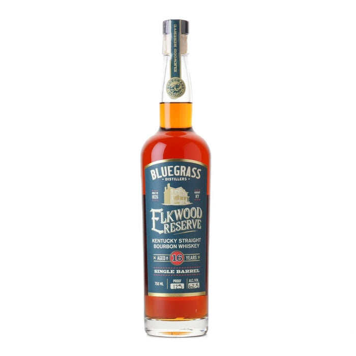 Bluegrass Distillers Elkwood Reserve 16 Year Single Barrel Straight Bourbon Whiskey 750ml