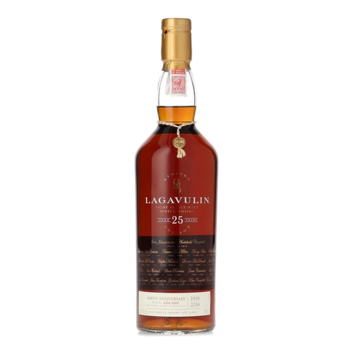 Lagavulin 25 Year Old Single Malt Scotch Whisky 700ml