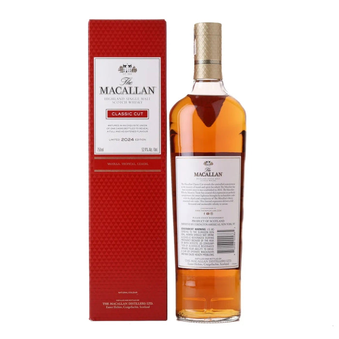 2024 Macallan Limited Edition Classic Cut Single Malt Scotch Whisky 750ml
