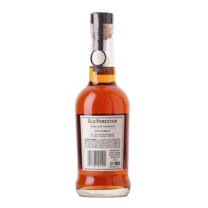 Old Forester 117 Series Bottled in Bond 9 Year Batch 001 Kentucky Straight Rye Whiskey 375ml