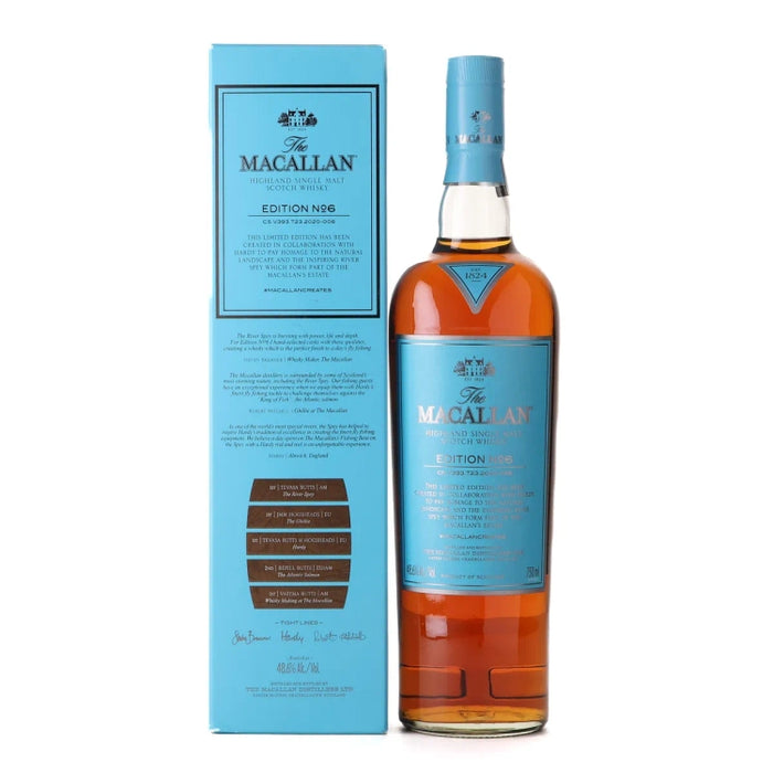 Macallan Edition No 6 Single Malt Scotch Whisky 750ml