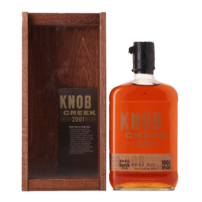 Knob Creek Small Batch 2001 Limited Edition Straight Bourbon Whiskey 750ml