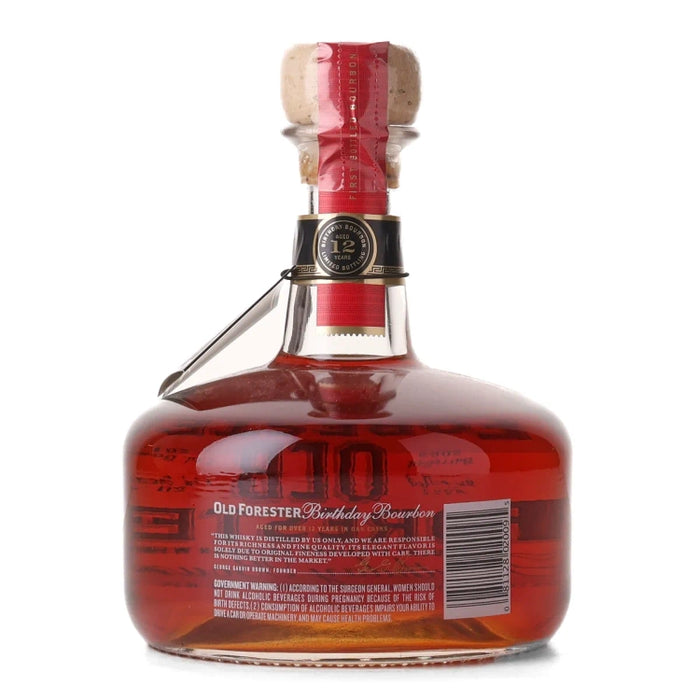 2012 Old Forester Birthday Bourbon 12 Year Old Kentucky Straight Bourbon Whiskey 750ml