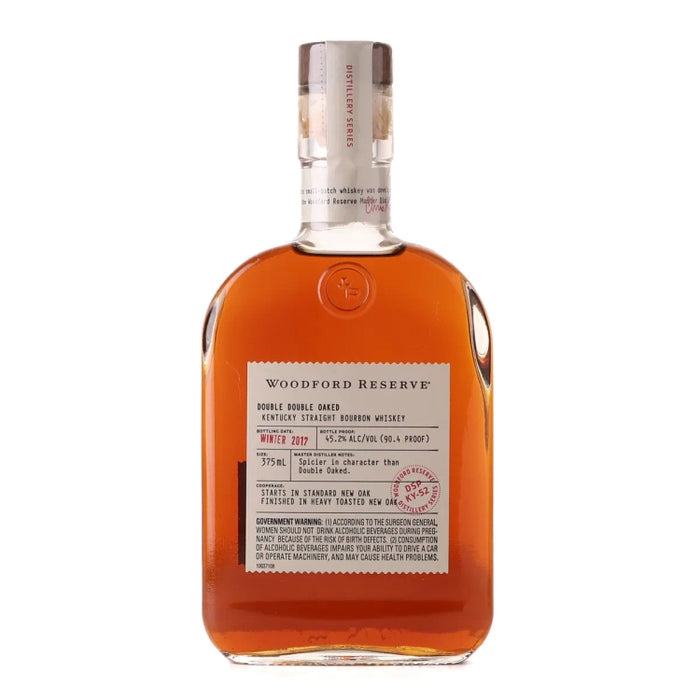 2017 Woodford Reserve Series Double Double Oaked Straight Bourbon Whiskey 375ml