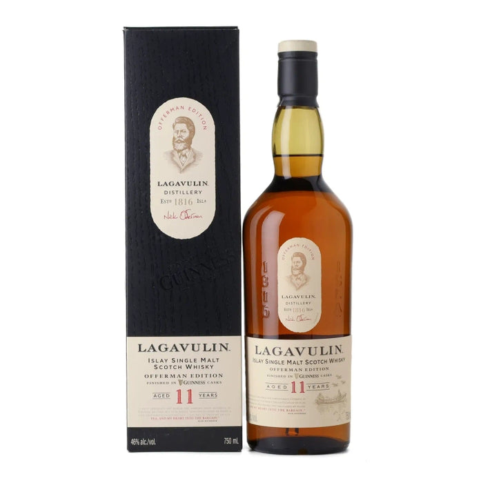 Lagavulin Offerman Edition Guinness Cask Finish 11 Year Old Single Malt Scotch Whisky 750ml
