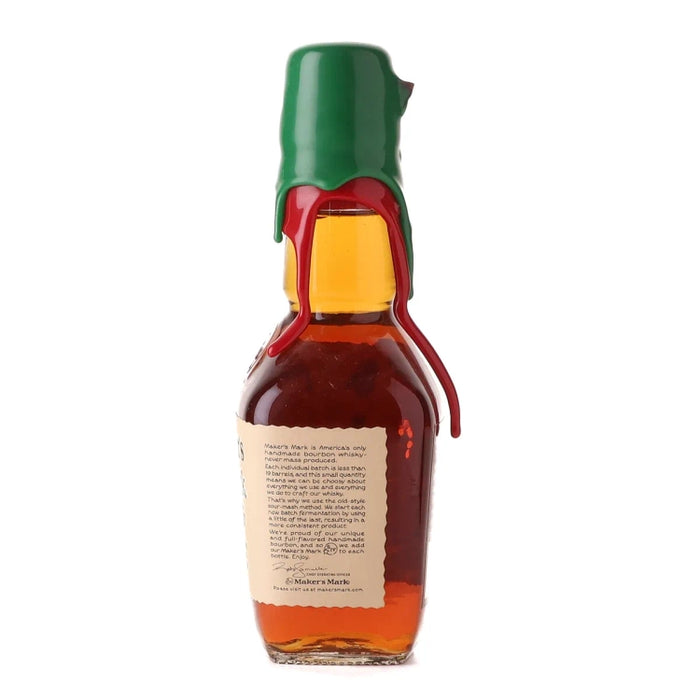 Maker's Mark Special Edition Green & Red Kentucky Straight Bourbon Whisky Signed 375ml