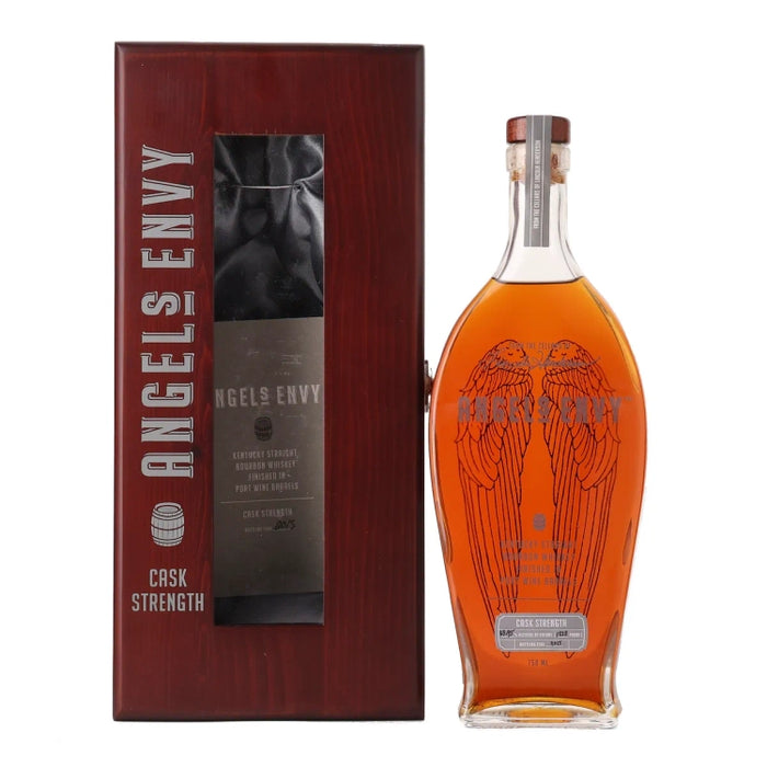 2015 Angel's Envy Cask Strength Port Wine Barrel Finish Kentucky Straight Bourbon Whiskey 750ml