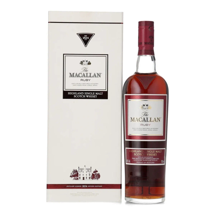 マッカラン 1824 ルビー RUBY MACALLAN シングルモルト Macallan 1824 Series 'Ruby' Single Malt Scotch Whisky 750ml - Cana