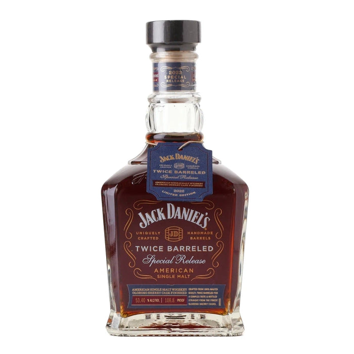 2022 Jack Daniel's Twice Barreled Special Release American Single Malt Whiskey 700ml