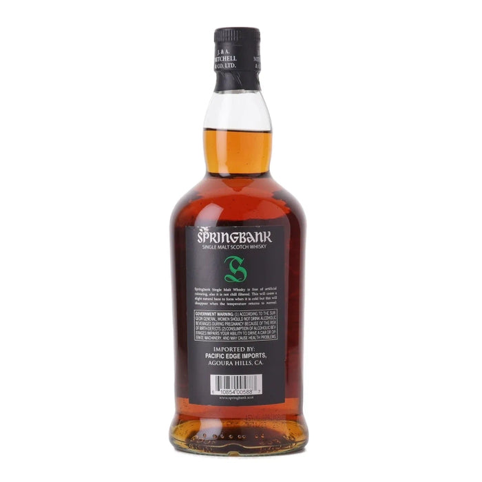 Springbank 15 Year Old Single Malt Scotch Whisky 750ml