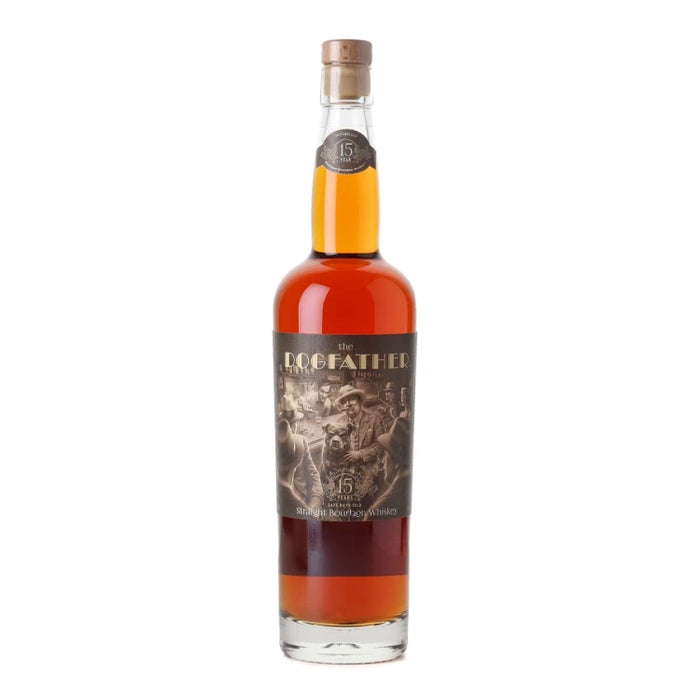 Lone Whisker The Dogfather 15 Year Old Batch 5 Straight Bourbon Whiskey 750ml