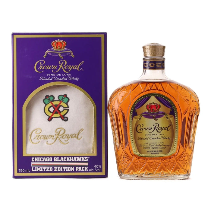 2016 Crown Royal Chicago Blackhawks Blended Canadian Whisky 750ml