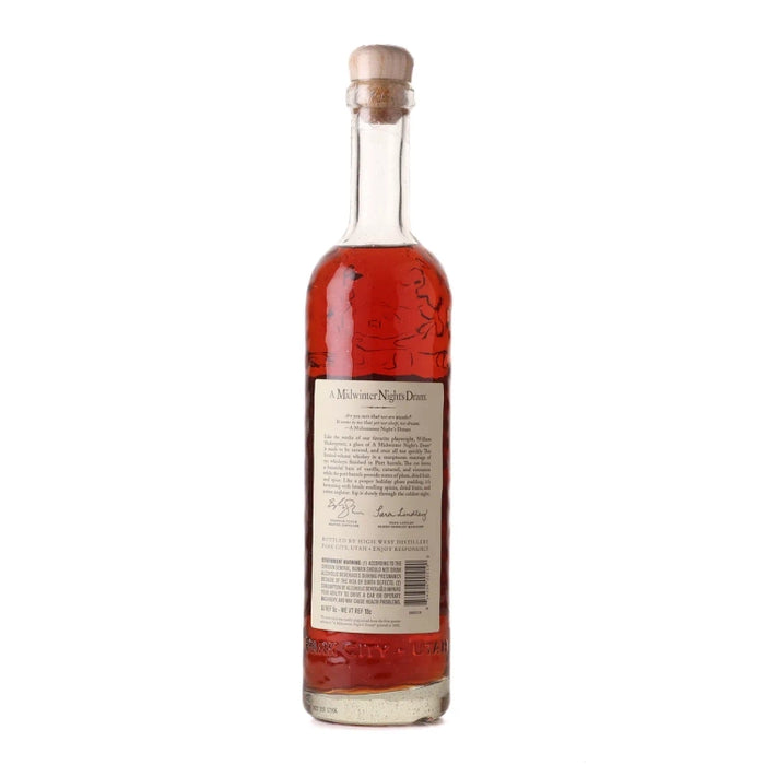 High West A Midwinter Night's Dram Act 12 Straight Rye Whiskey 750ml