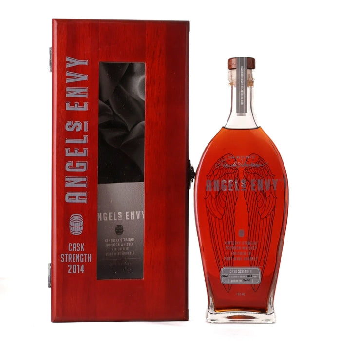 2014 Angel's Envy Cask Strength Port Wine Barrel Finish Kentucky Straight Bourbon Whiskey 750ml- Damaged