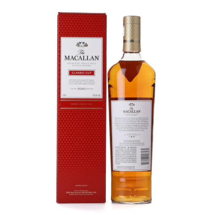 2020 Macallan Limited Edition Classic Cut Single Malt Scotch Whisky 700ml
