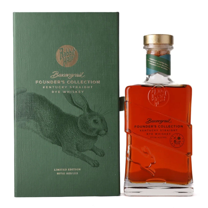 Rabbit Hole Founder's Collection Boxergrail Cask Strength Kentucky Straight Rye Whiskey 750ml