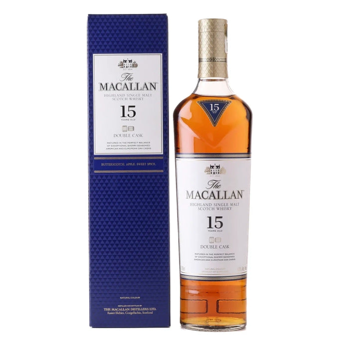 Macallan Double Cask 15 Year Old Single Malt Scotch Whisky 750ml