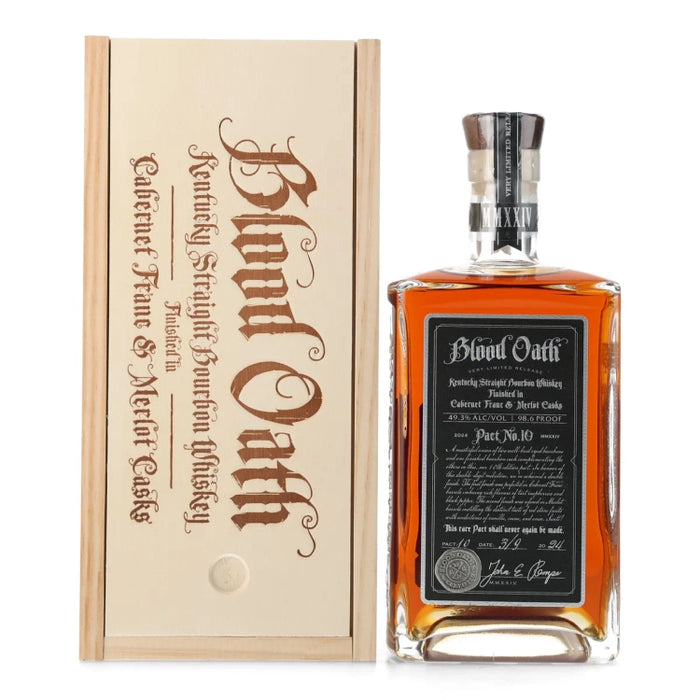 Blood Oath Pact No. 10 Kentucky Straight Bourbon Whiskey 750ml