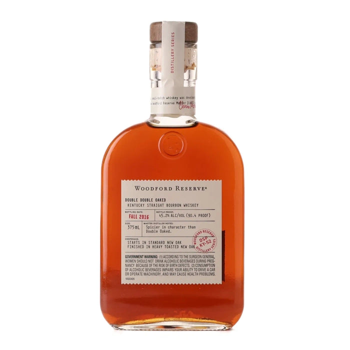 2016 Woodford Reserve Distillery Series Double Double Oaked Straight Bourbon Whiskey 375ml
