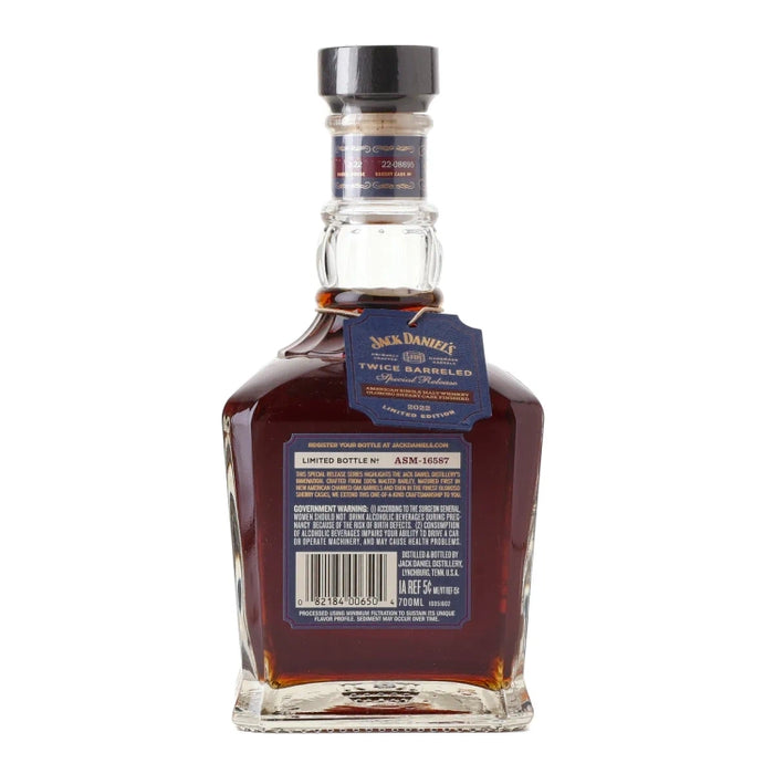 2022 Jack Daniel's Twice Barreled Special Release American Single Malt Whiskey 700ml