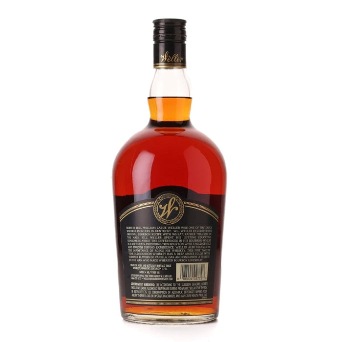W. L. Weller 12 Year Old Kentucky Straight Wheated Bourbon Whiskey