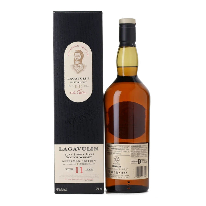 Lagavulin Offerman Edition Guinness Cask Finish 11 Year Old Single Malt Scotch Whisky 750ml