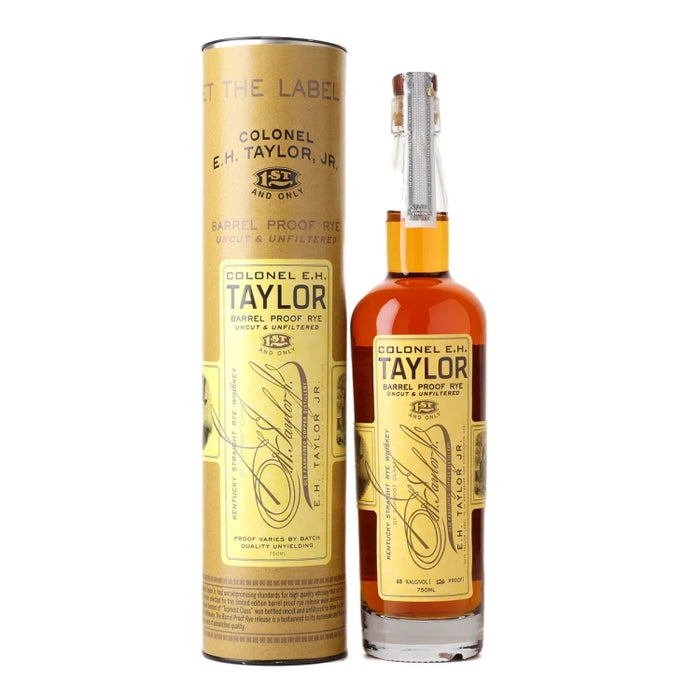 Colonel E.H. Taylor Barrel Proof Uncut & Unfiltered Kentucky Straight Rye Whiskey 750ml