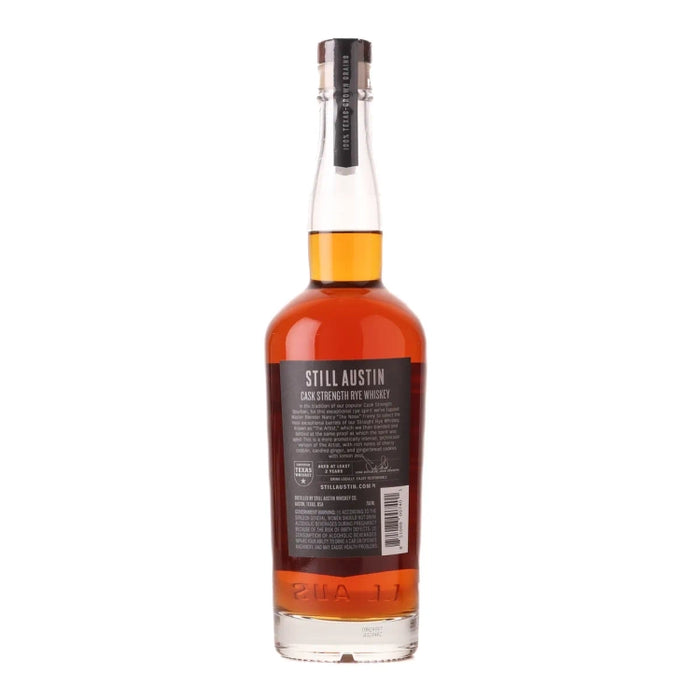 Still Austin Cask Strength Rye Whiskey 750ml