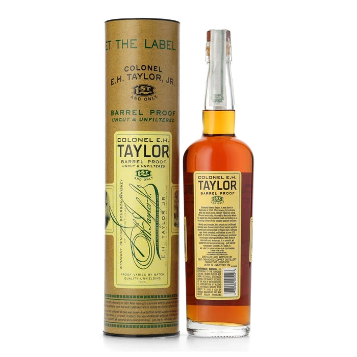 Colonel E.H. Taylor Barrel Proof Batch 7 Uncut & Unfiltered Kentucky Straight Bourbon Whiskey 750ml