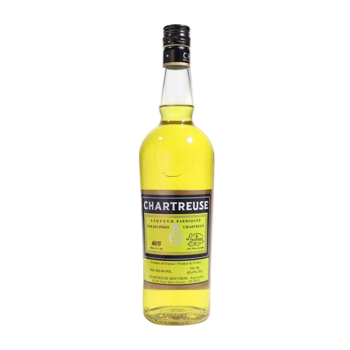Chartreuse Jaune Yellow Liqueur 750ml
