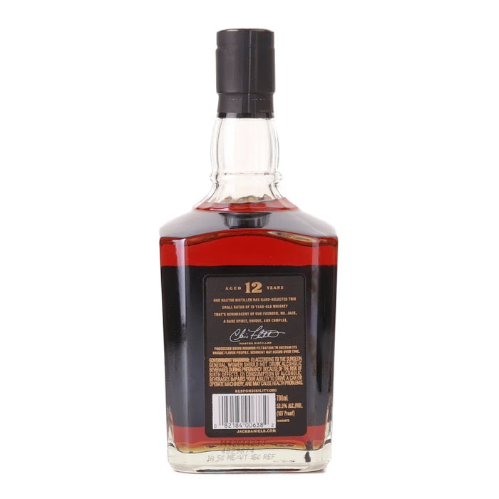 Jack Daniel's 12 Year Old Batch 01 Tennessee Whiskey 700ml