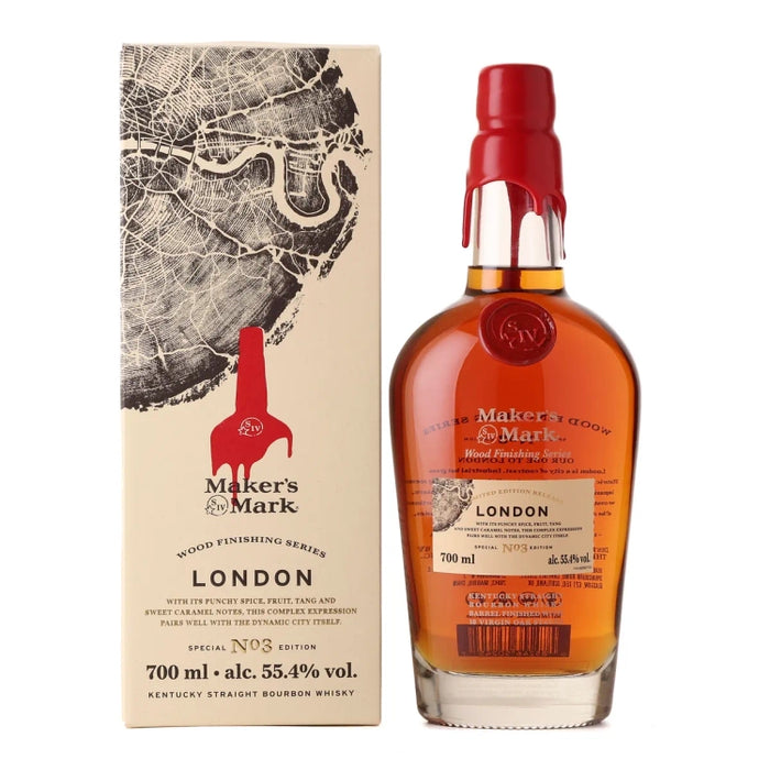 Maker's Mark Wood Finishing Series London No. 3 Limited Edition Kentucky Straight Bourbon Whisky 700ml