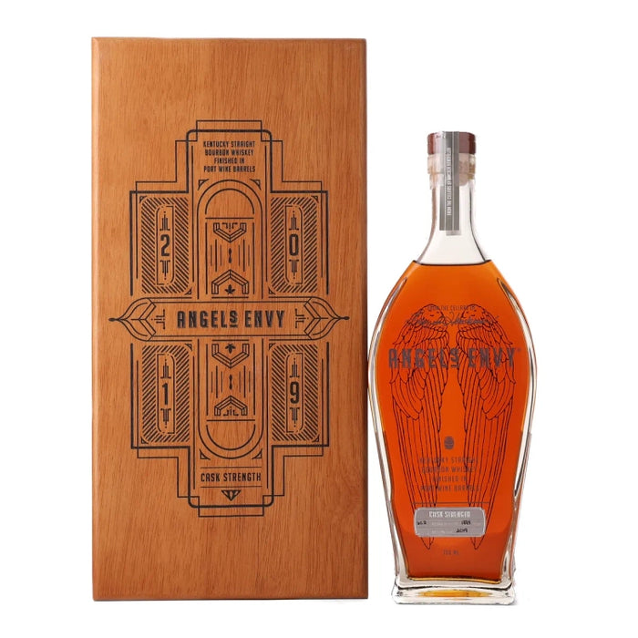 2019 Angel's Envy Cask Strength Port Wine Barrel Finish Kentucky Straight Bourbon Whiskey 750ml