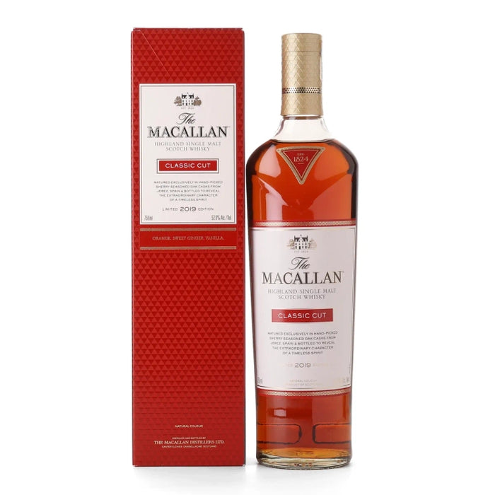 2019 Macallan Limited Edition Classic Cut Single Malt Scotch Whisky 750ml