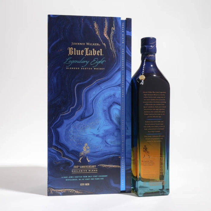 Johnnie Walker Blue Label Legendary Eight 200th Anniversary Blended Scotch Whisky 750ml