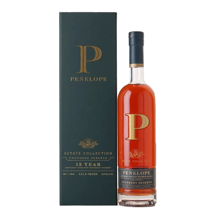 Penelope Estate Collection Founders Reserve 13 Year Old Single Barrel Straight Bourbon Whiskey 750ml