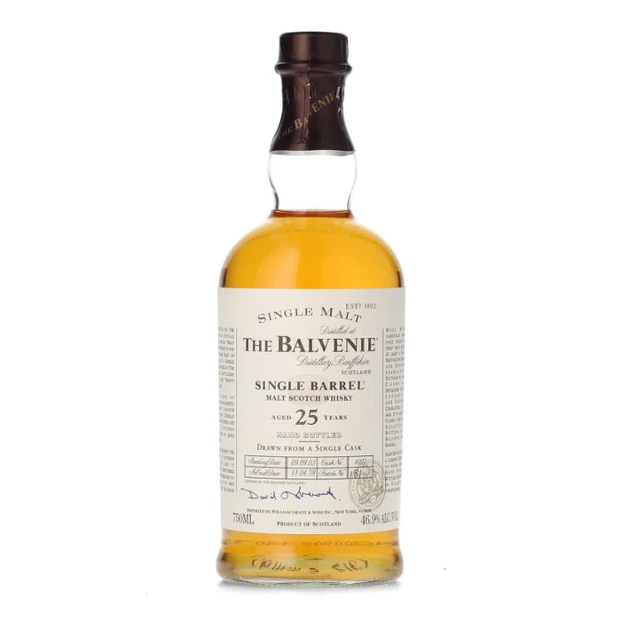The Balvenie 1978 Single Barrel Traditional Oak 25 Year Old Malt Scotch Whisky 750ml