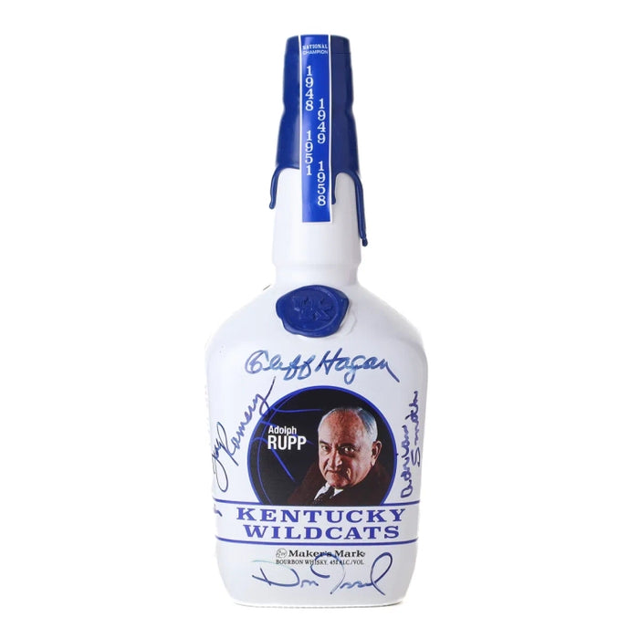 2015 Maker's Mark Adolph Rupp Keeneland Kentucky Straight Bourbon Whisky Signed 1Lt