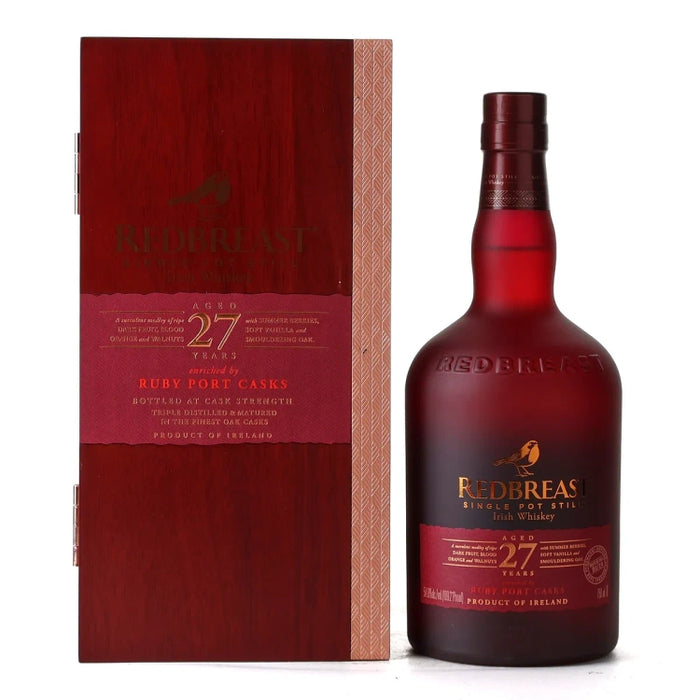 RedBreast Ruby Port Casks 27 Year Old Batch 1 Single Pot Still Irish Whiskey 750ml
