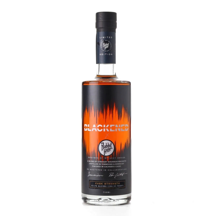 Blackened x Rabbit Hole Straight Bourbon Whiskey 750ml