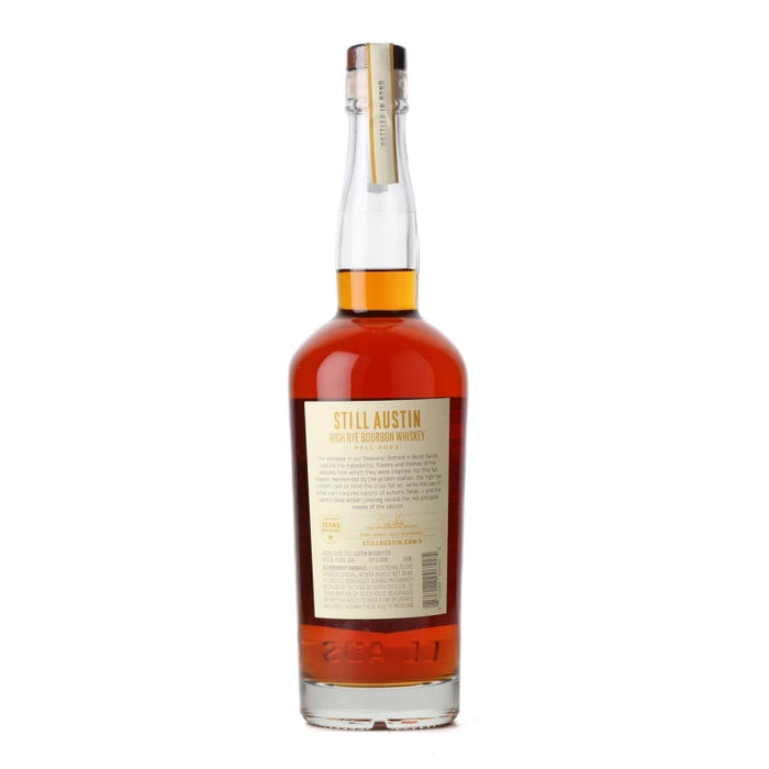 Still Austin Bottled In Bond High Rye Whiskey 750ml