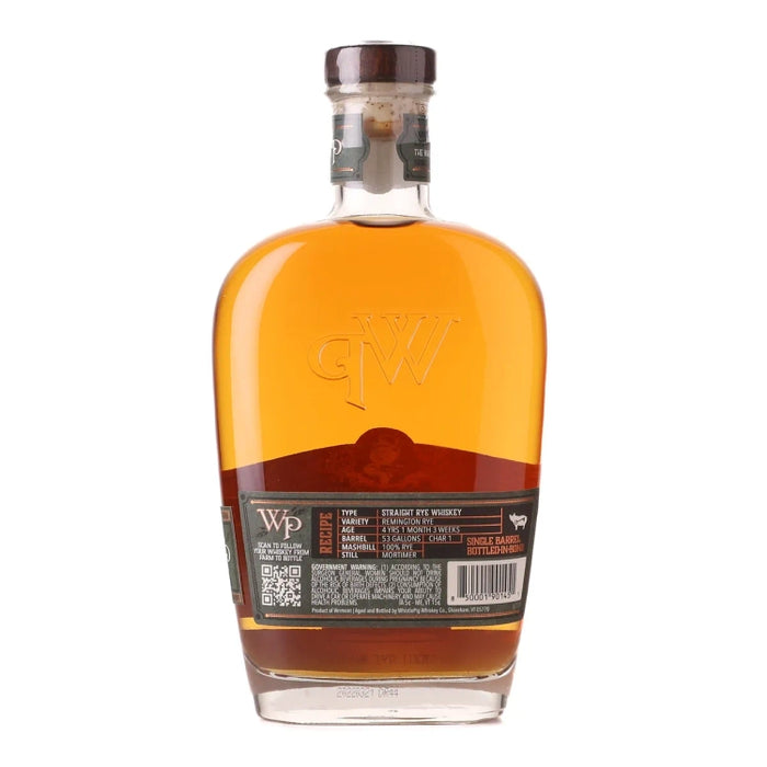 WhistlePig Farmstock Beyond Bonded Straight Rye Whiskey 750ml