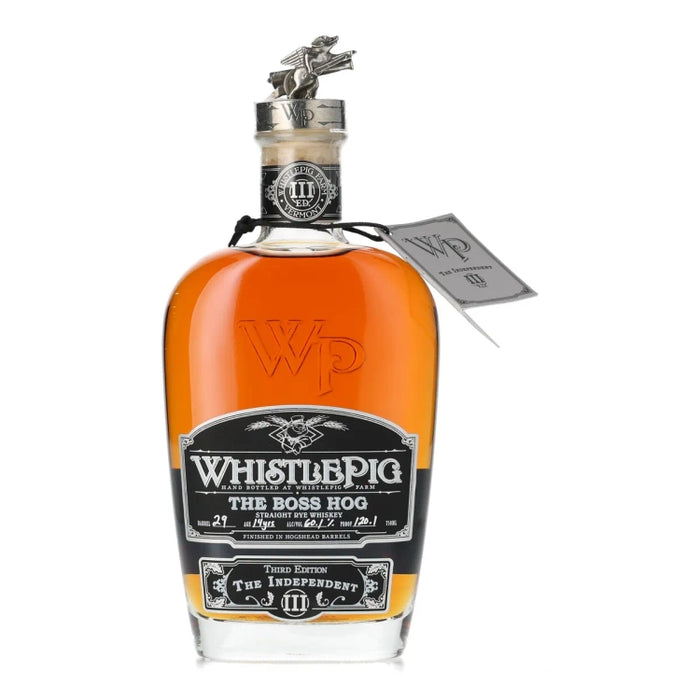 2016 WhistlePig The Boss Hog III The Independent Straight Rye Whiskey 750ml