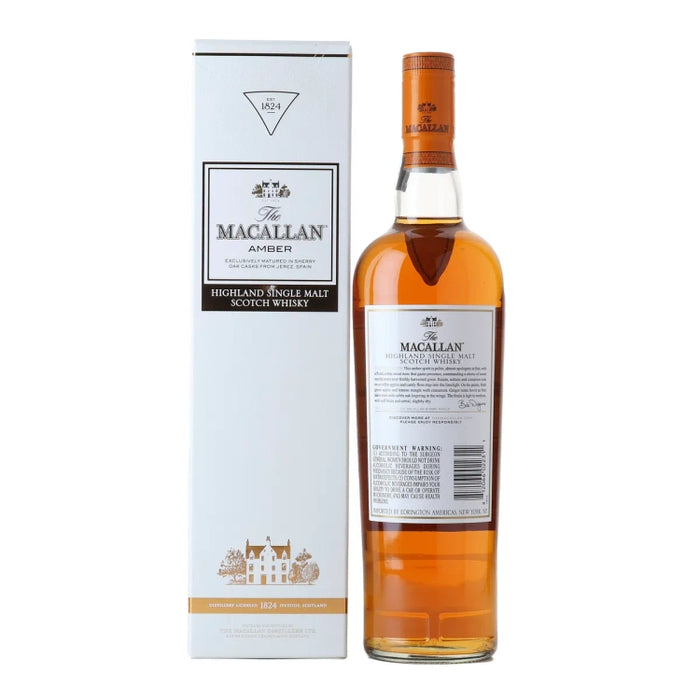 Macallan 1824 Series Amber Single Malt Scotch Whisky 750ml